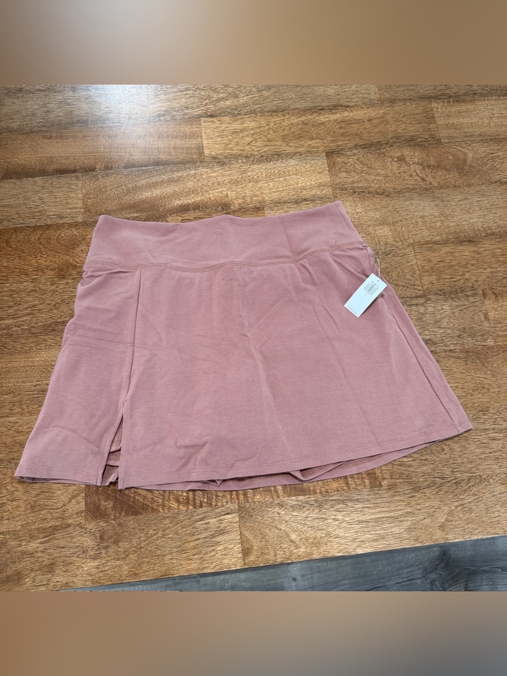 NWT Old Navy Extra High Waisted PowerChill Skort Women’s Size L Warm Taupe